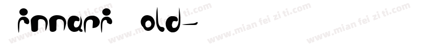 Kinnari Bold字体转换